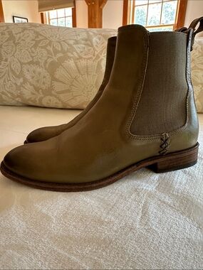 Frye Melissa Chelsea Boot Olive 7 Med